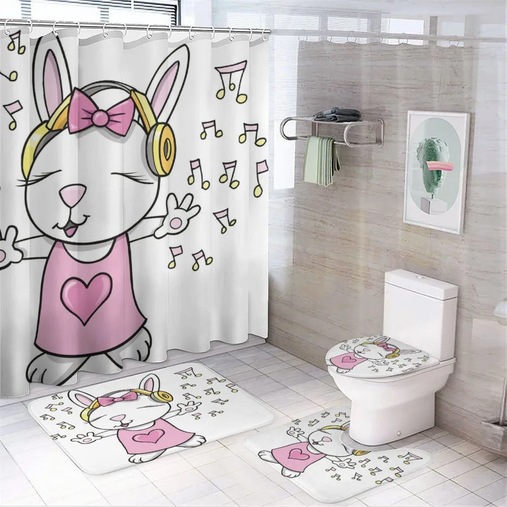Cartoon Rock Star Bunny — Your design