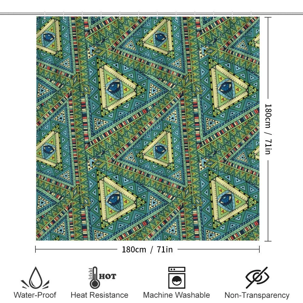 Colorful Tribal Design — Detail 2