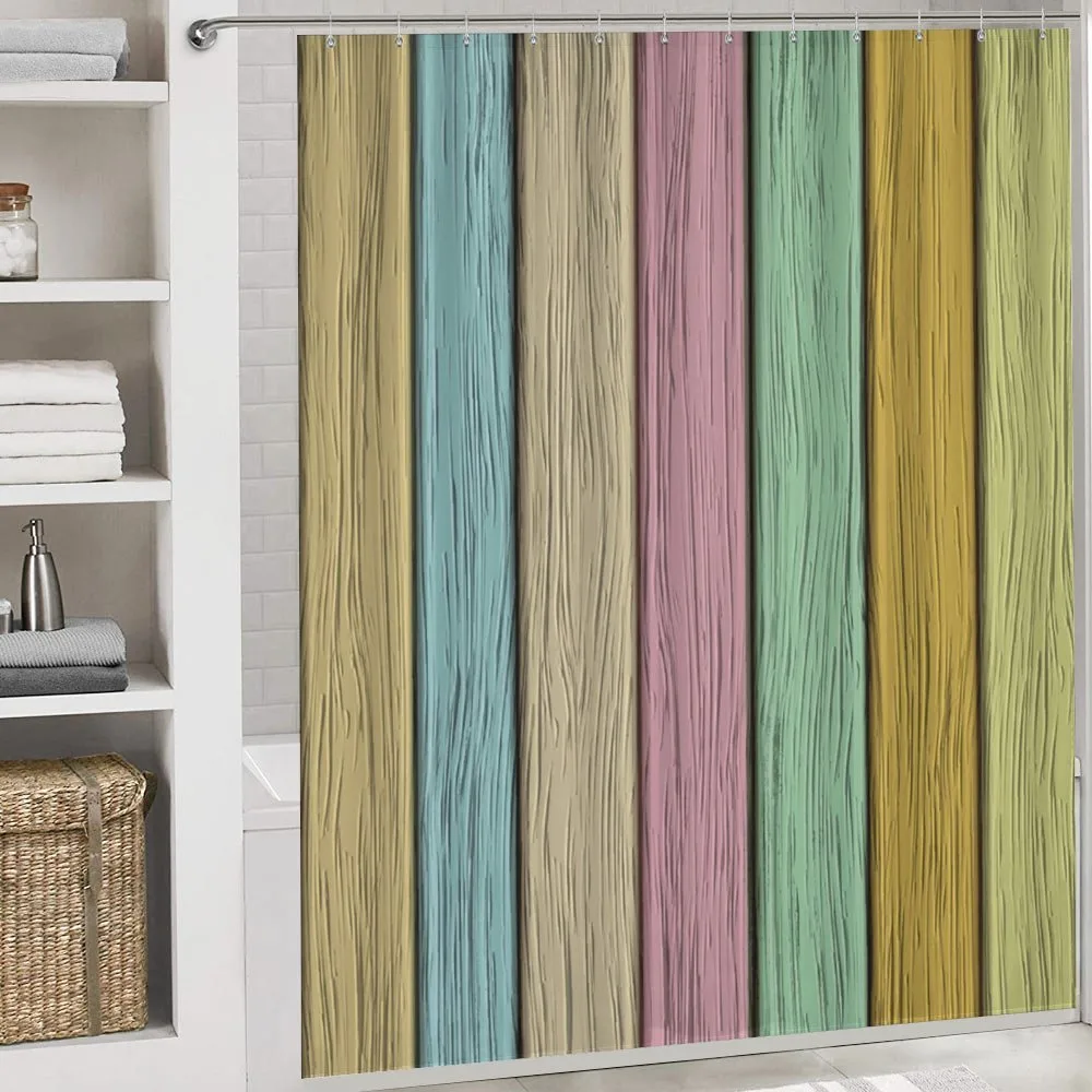 Colorful Wooden Planks — Detail 4