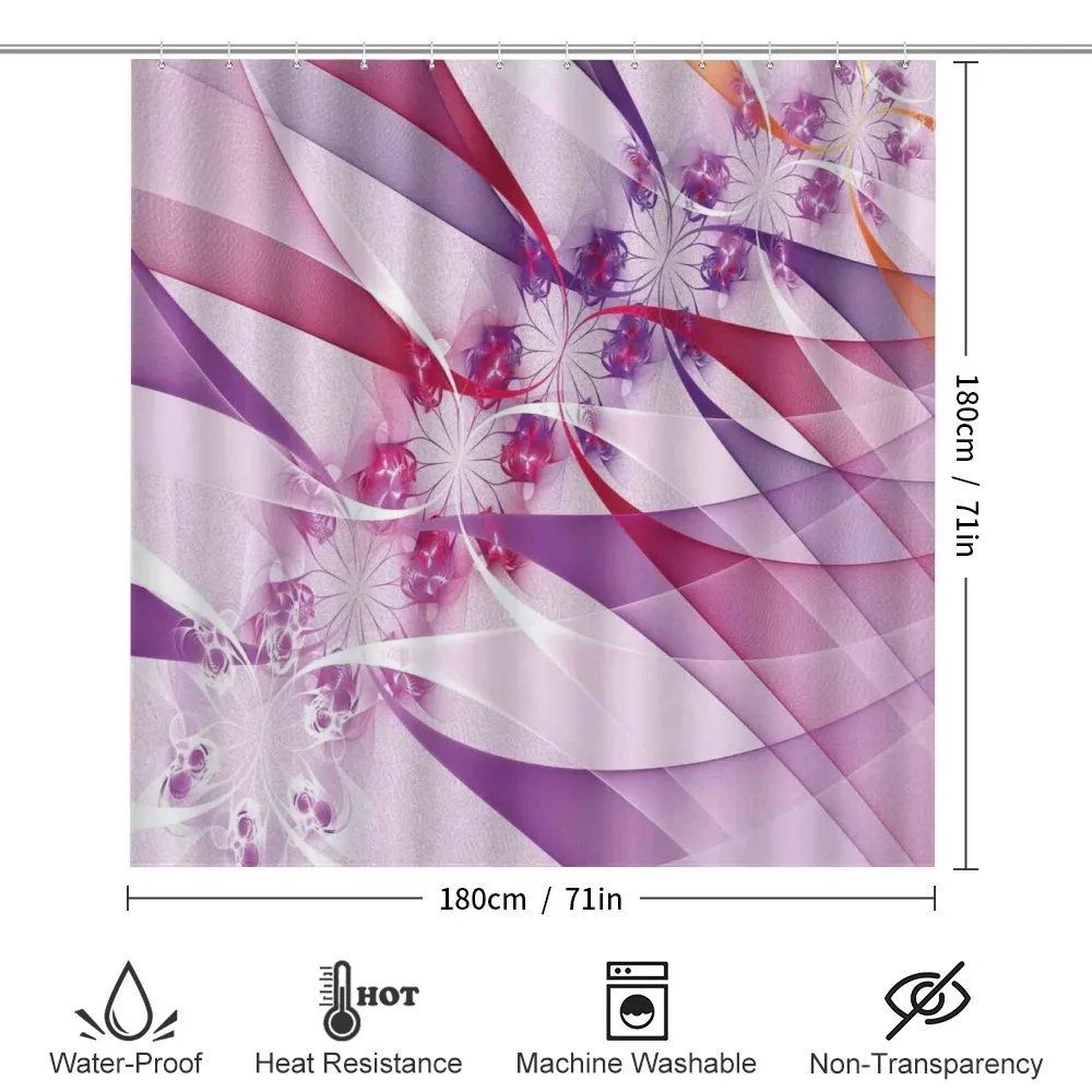 Digital Colored Flowers — Detail 2