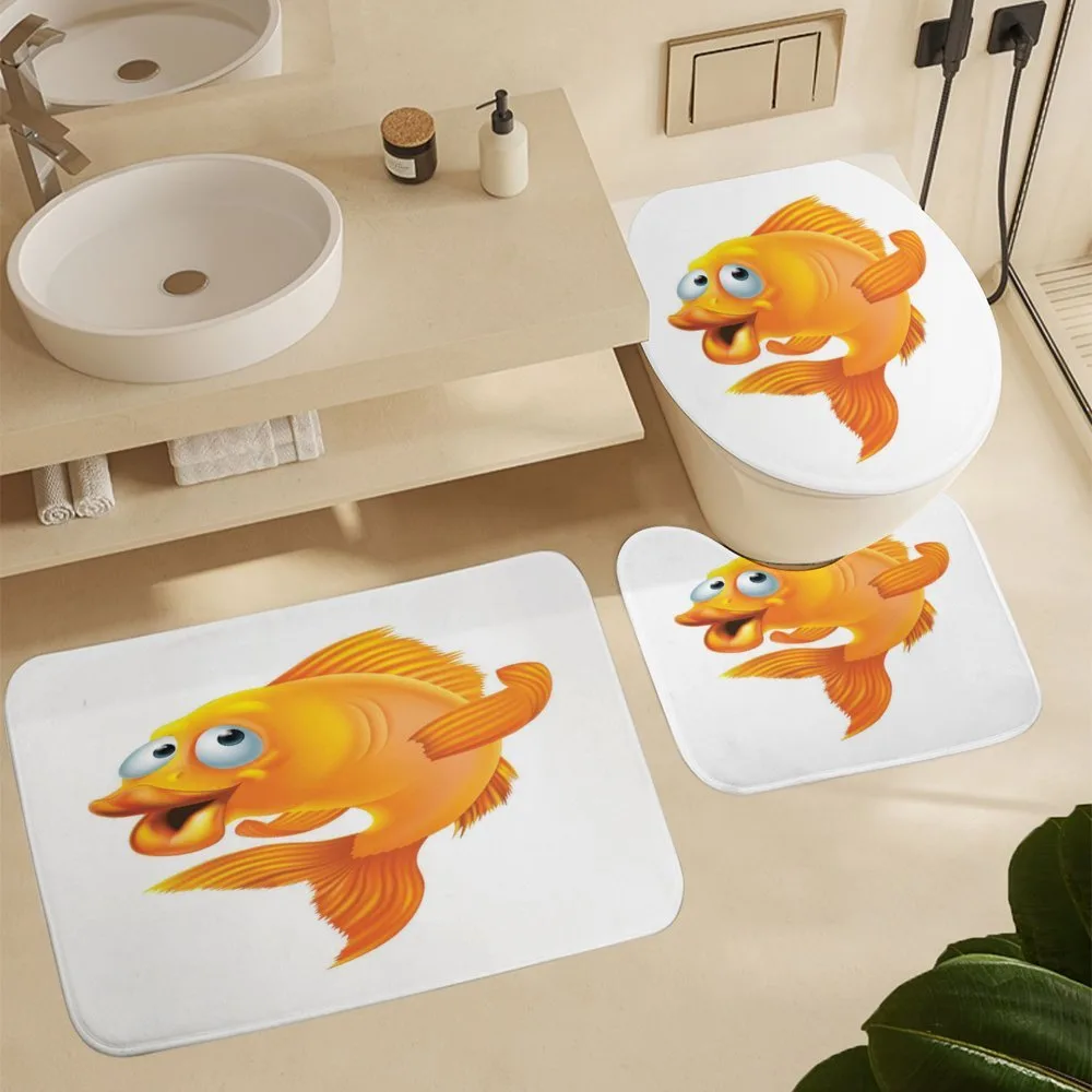 Happy Playful Goldfish — Detail 5