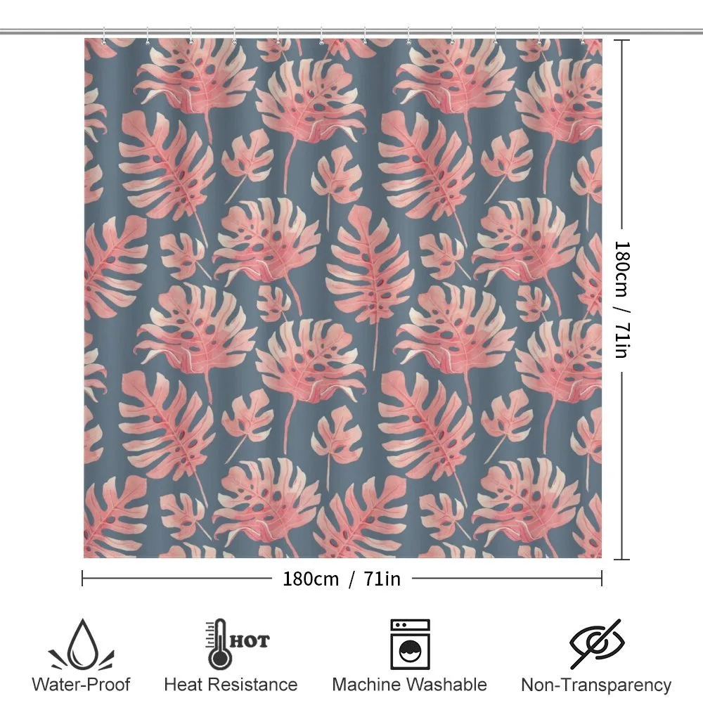 Hawaiian Pastel Palm Leaves — Detail 2