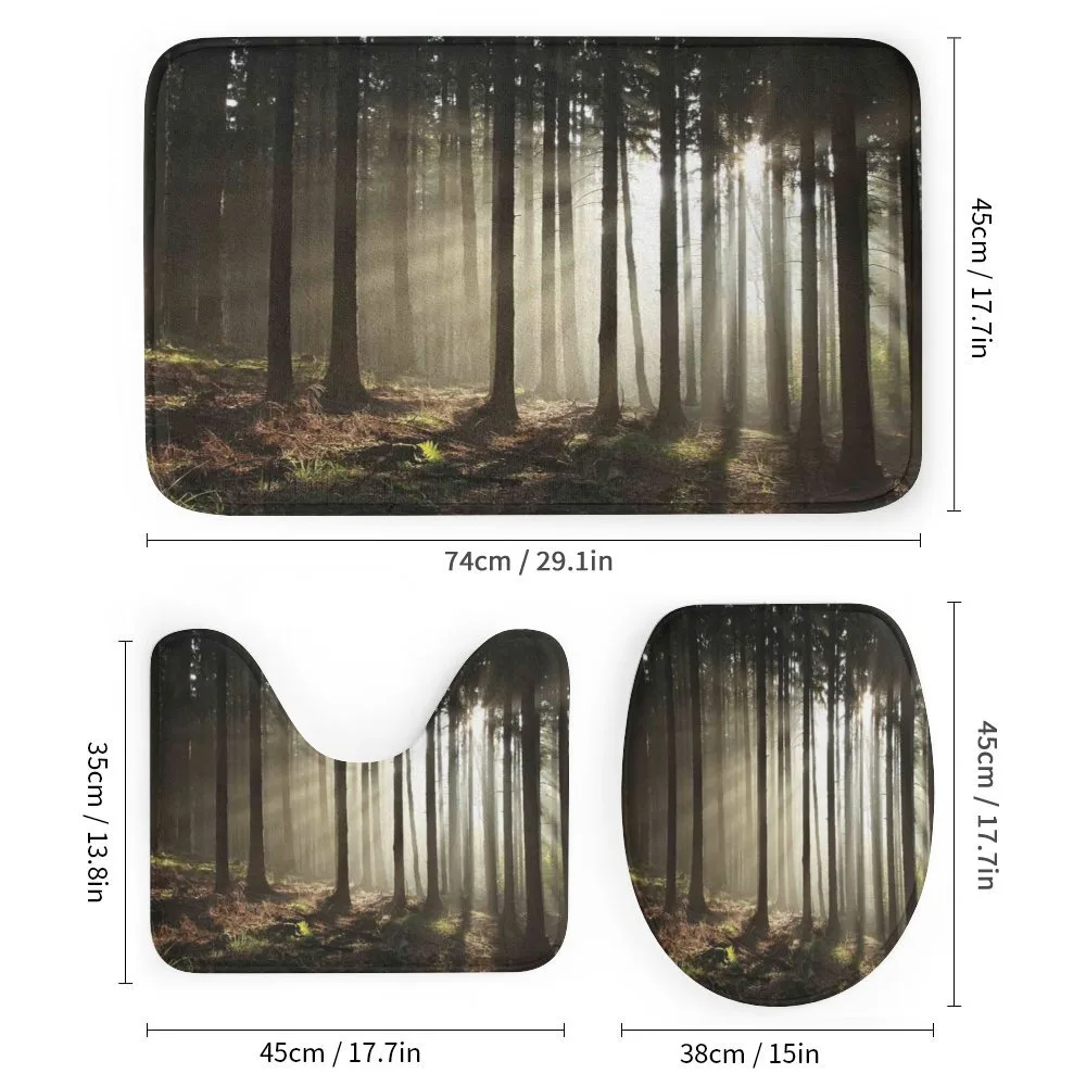 Morning Forest Scenery — Detail 1