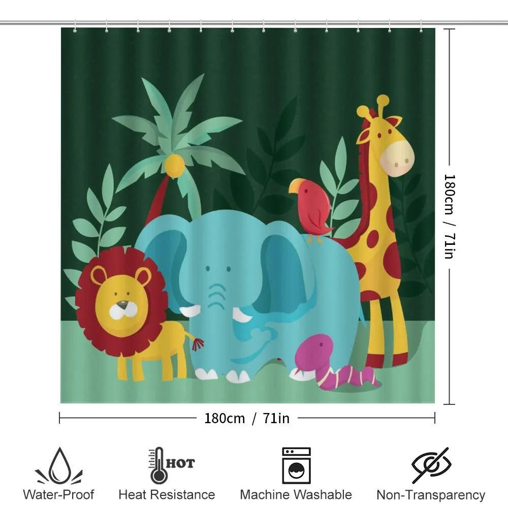 Nursery Jungle Composition — Detail 2