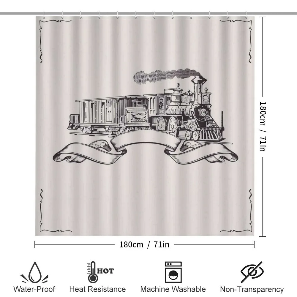 Old School Locomotive — Detail 2