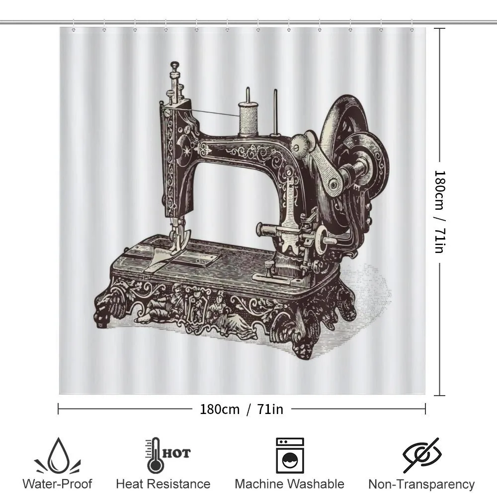 Old Sewing Machine — Detail 2