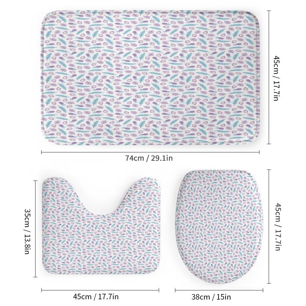 Repeating Pattern of Feather — Detail 1
