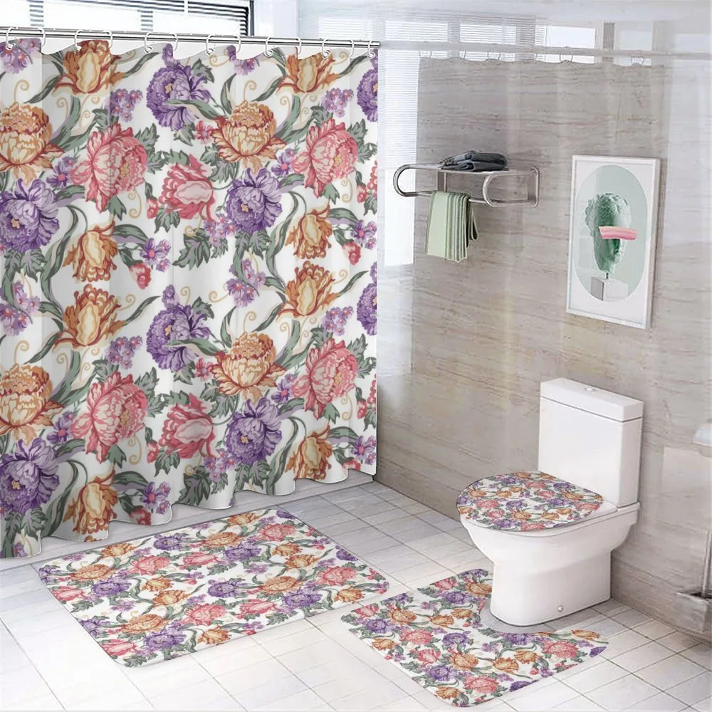 Retro Flowers and Curls — Your design