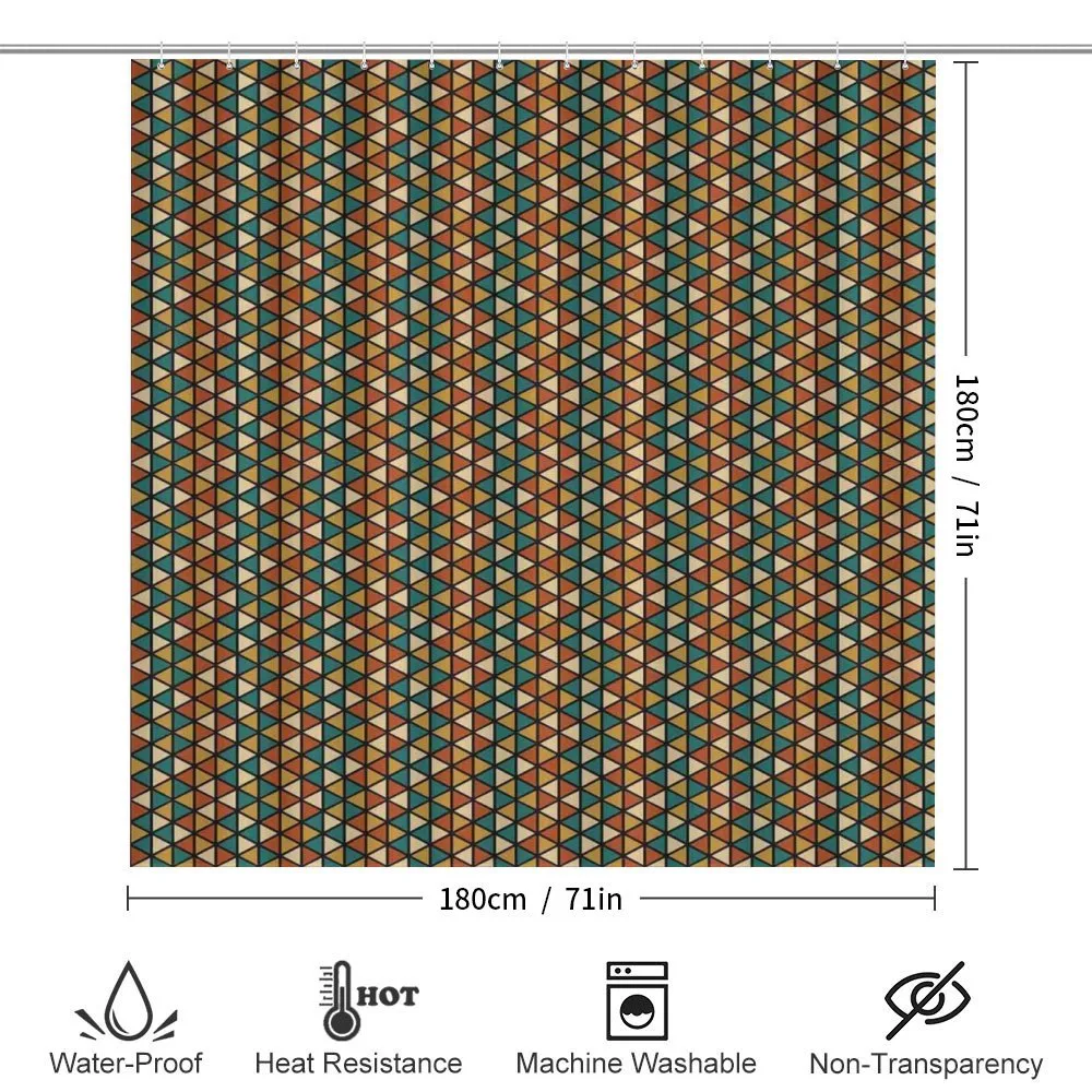 Retro Grid Triangles — Detail 2