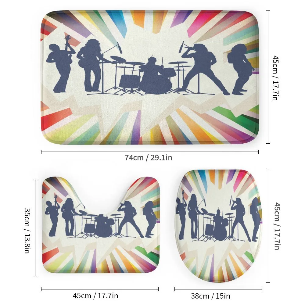Rock Band 80s Hairstyle Music — Detail 1