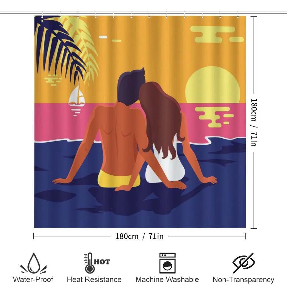 Romantic Couple Coast — Detail 2