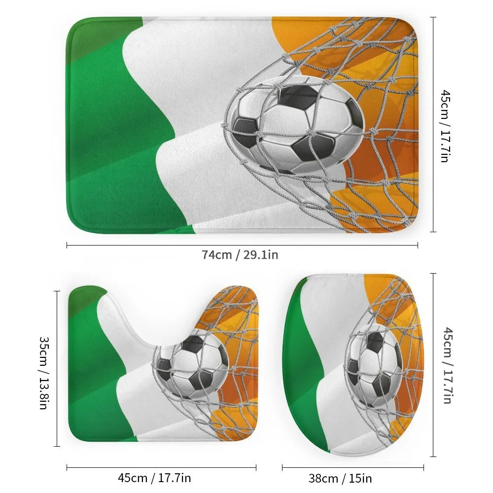 Soccer Ball in Net Goal — Detail 1