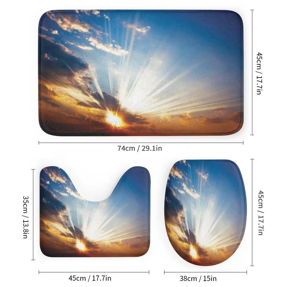 Sunbeams in Sky Scenery — Detail 1