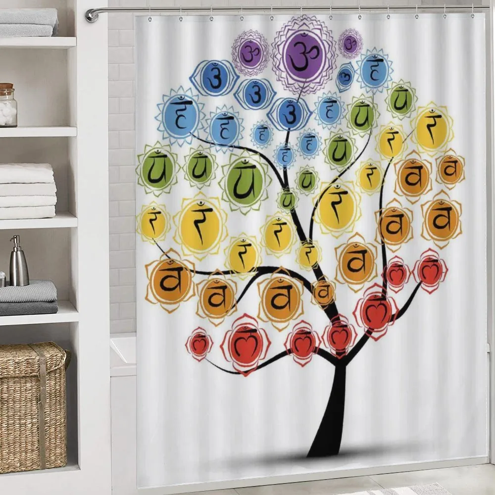 Yoga Tree with Chakras — Detail 4