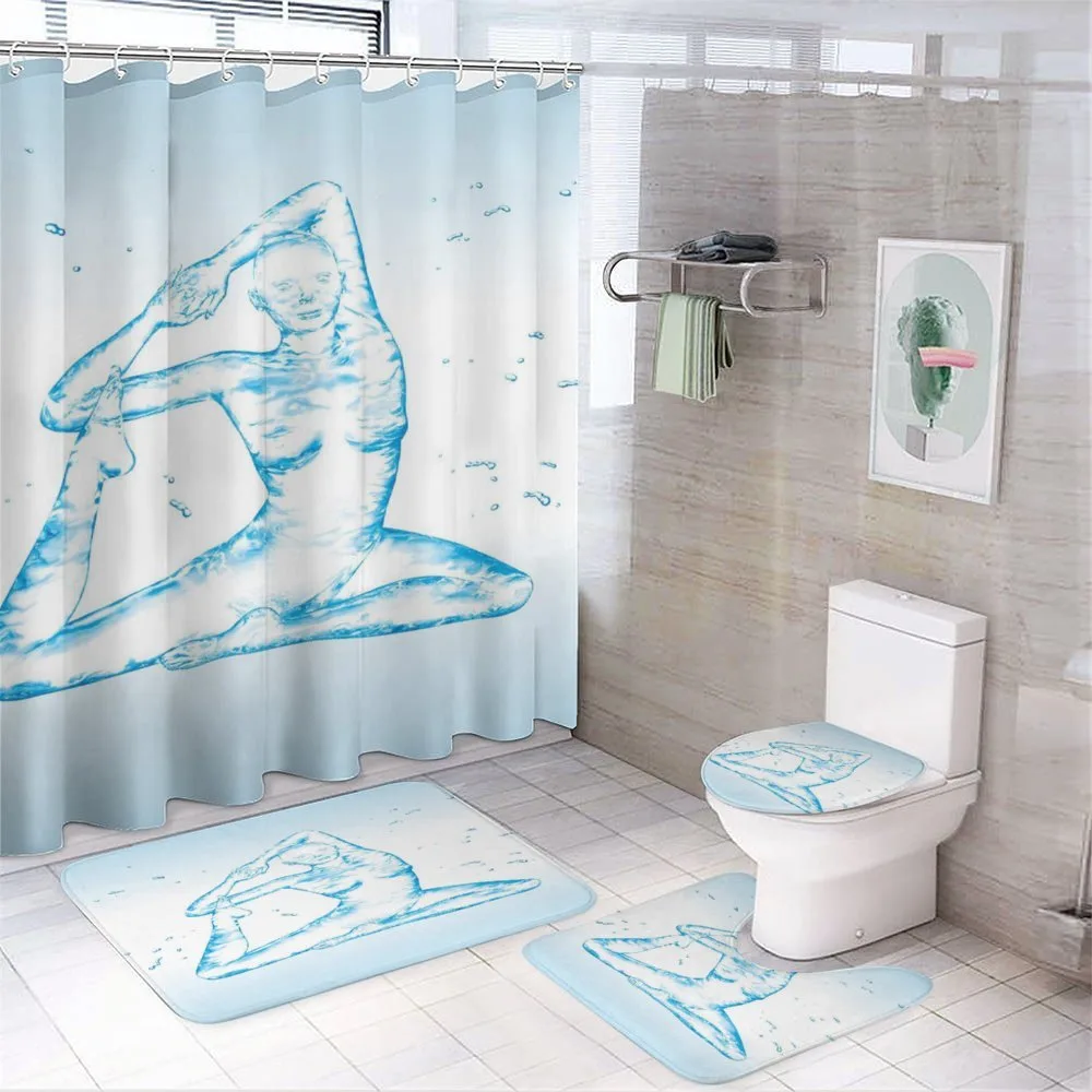 Aquatic Woman Pose — Your design