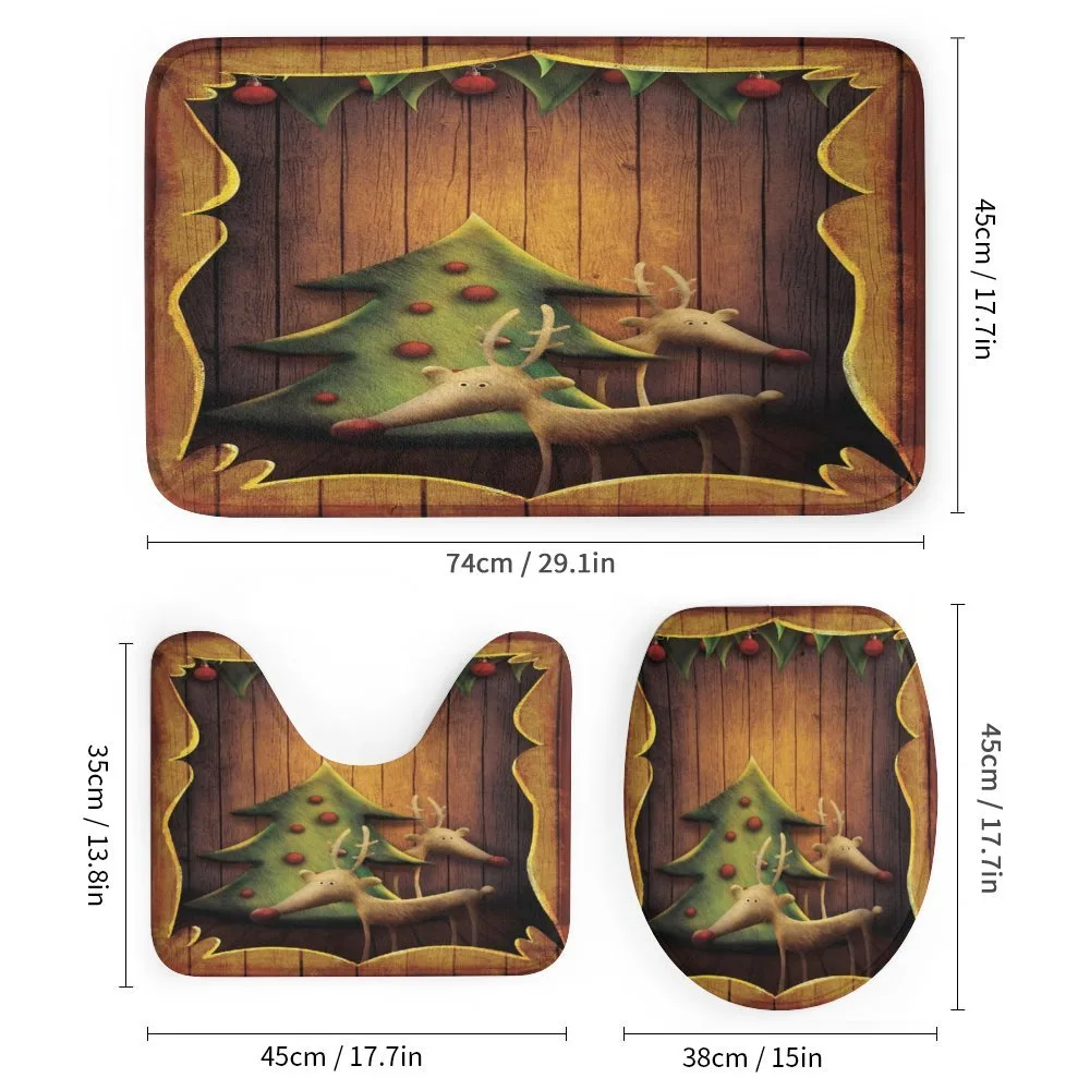Deers Tree Wood Frame — Detail 1