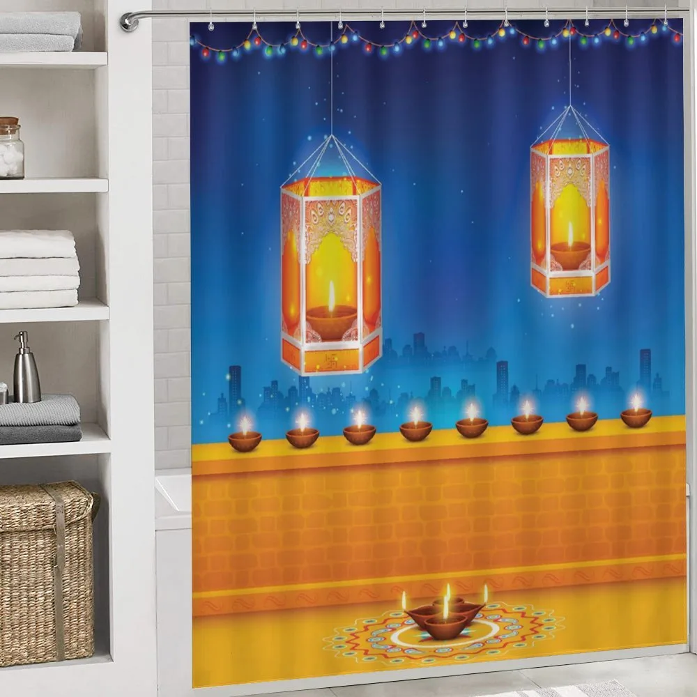 Diwali Night Candles — Detail 4