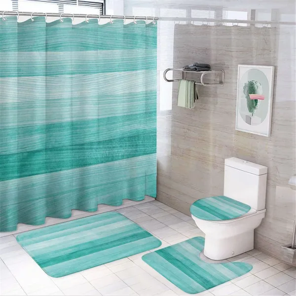 Easter Holiday Theme on a shower curtain