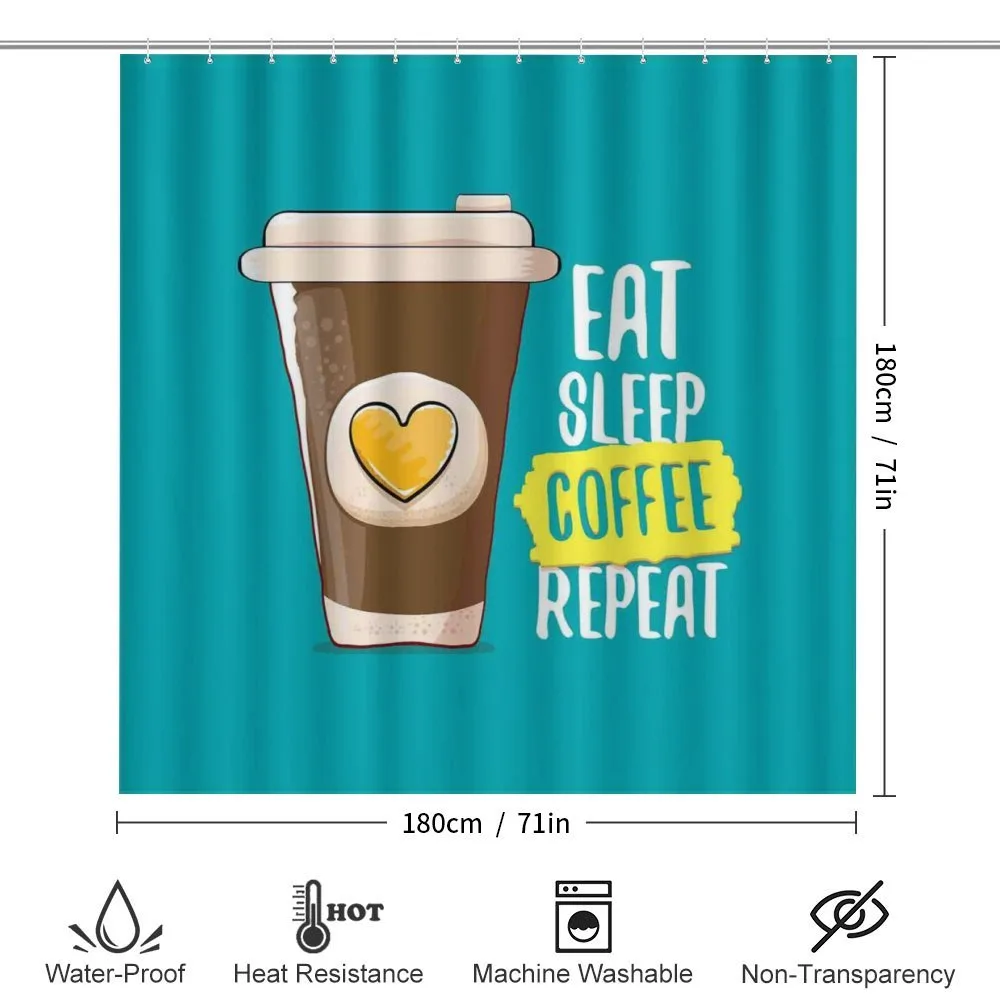 Eat Sleep Coffee Time Repeat — Detail 2