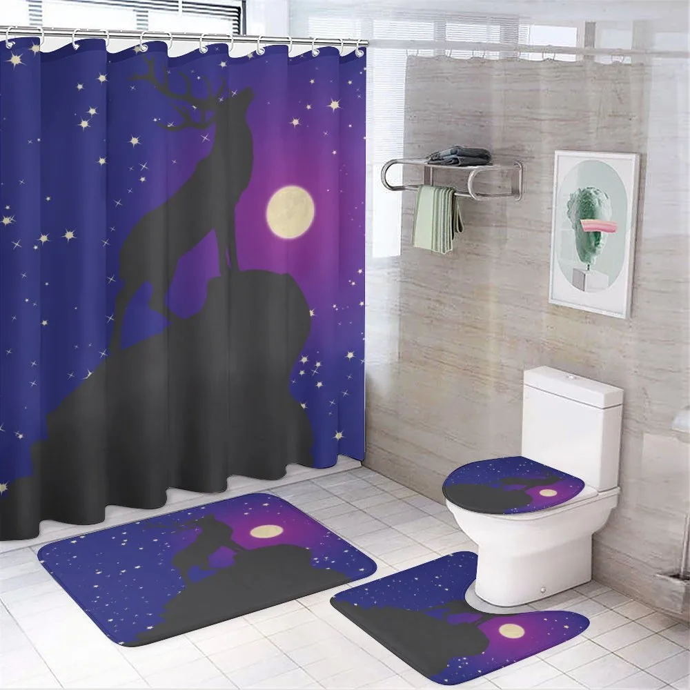 Elk Silhouette Night — Your design