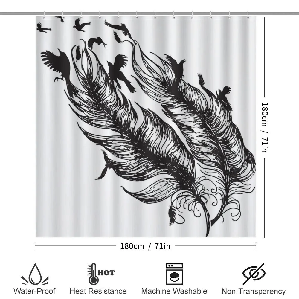 Flying Bird Silhouettes — Detail 2