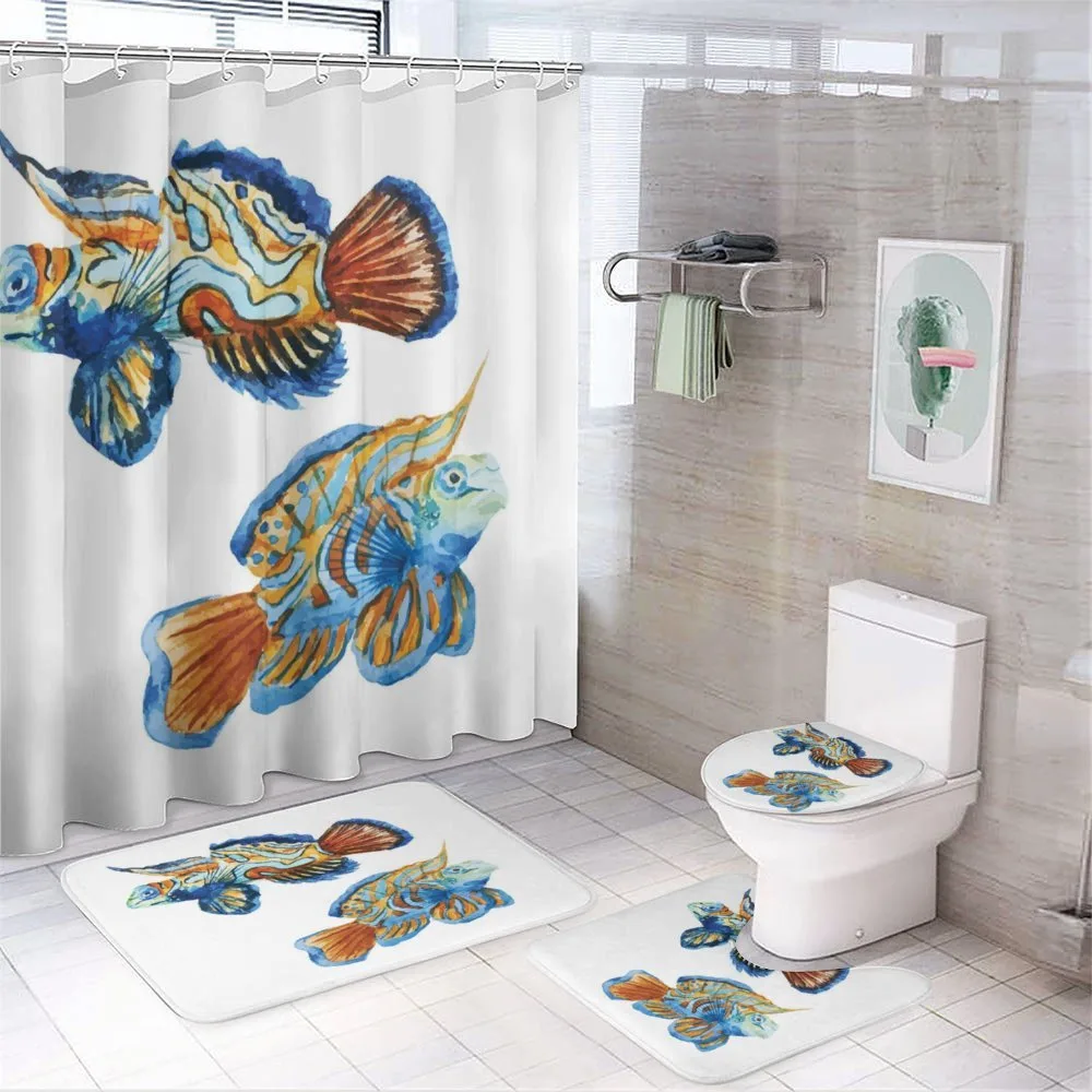 Goldfish Watercolor Style — Your design