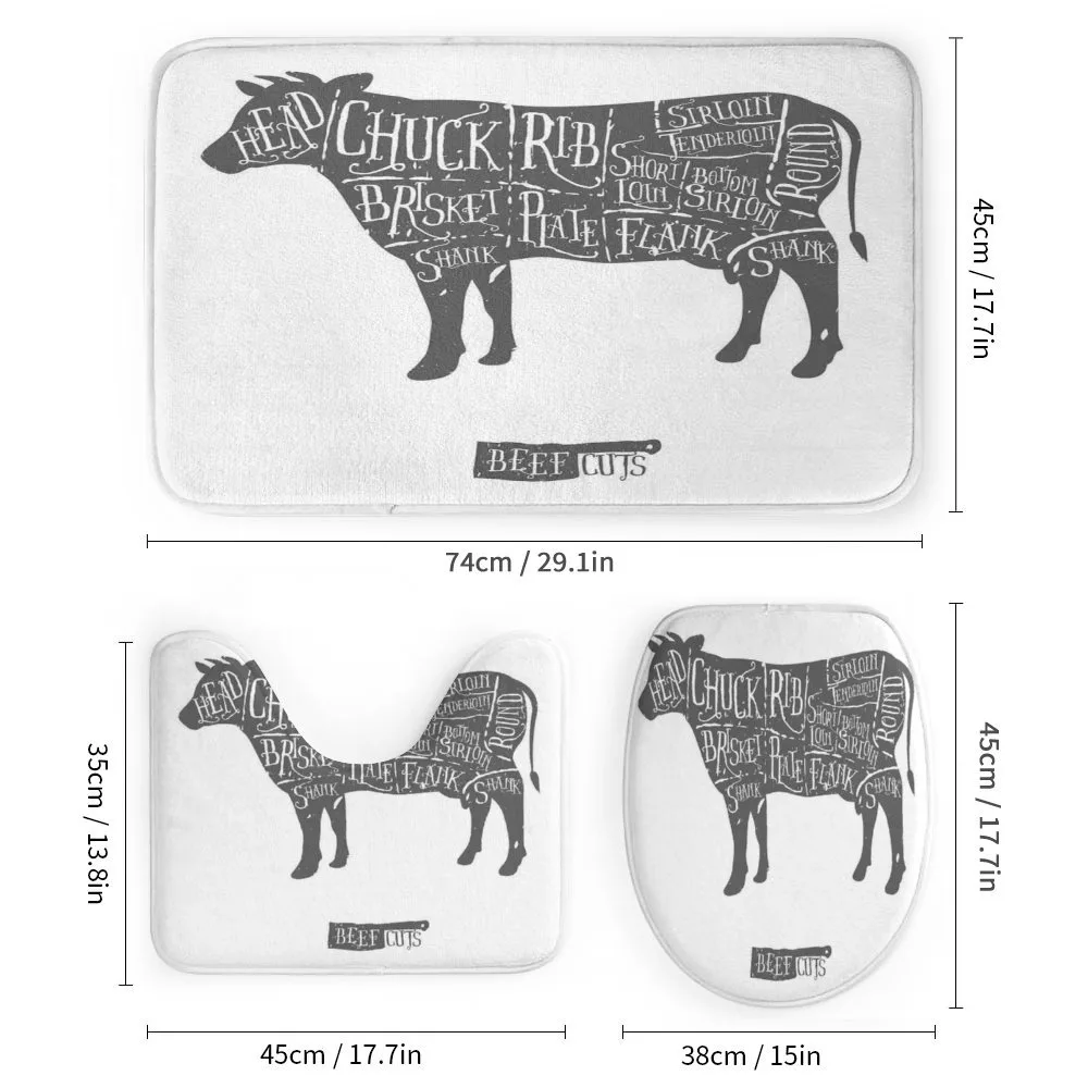 Hand-Drawn Butcher Cuts — Detail 1