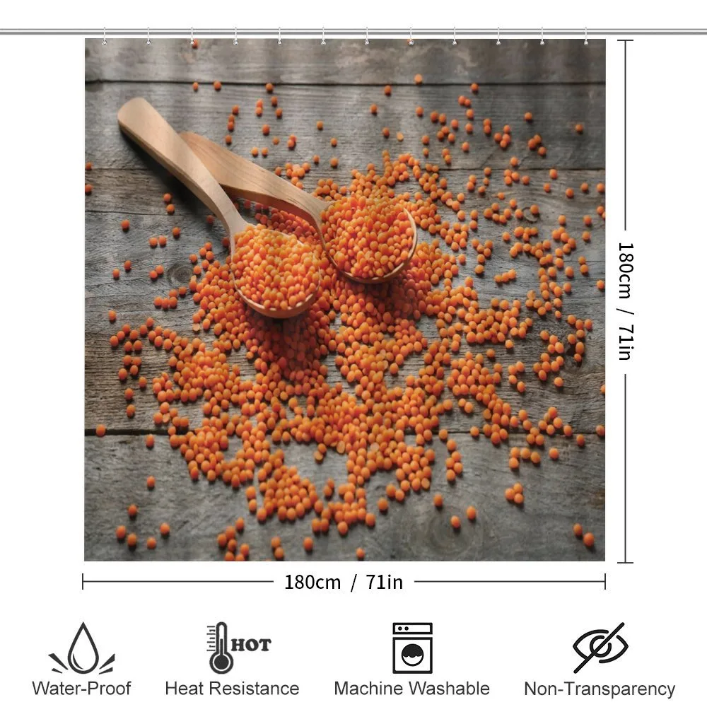 Lentils on Spoons — Detail 2