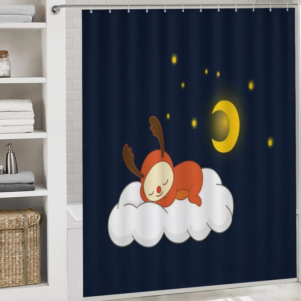 Reindeer Sleeping in Sky — Detail 4