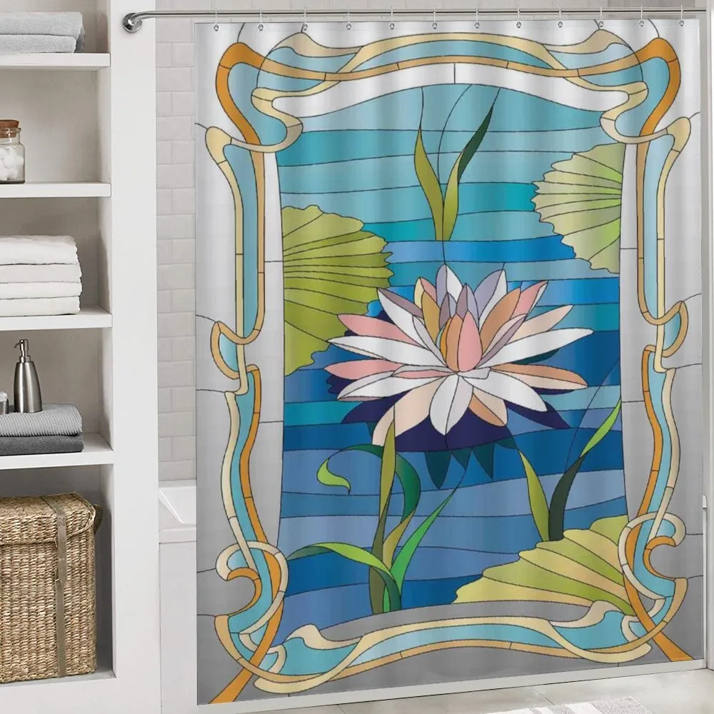 Stained Glass Lotus — Detail 4