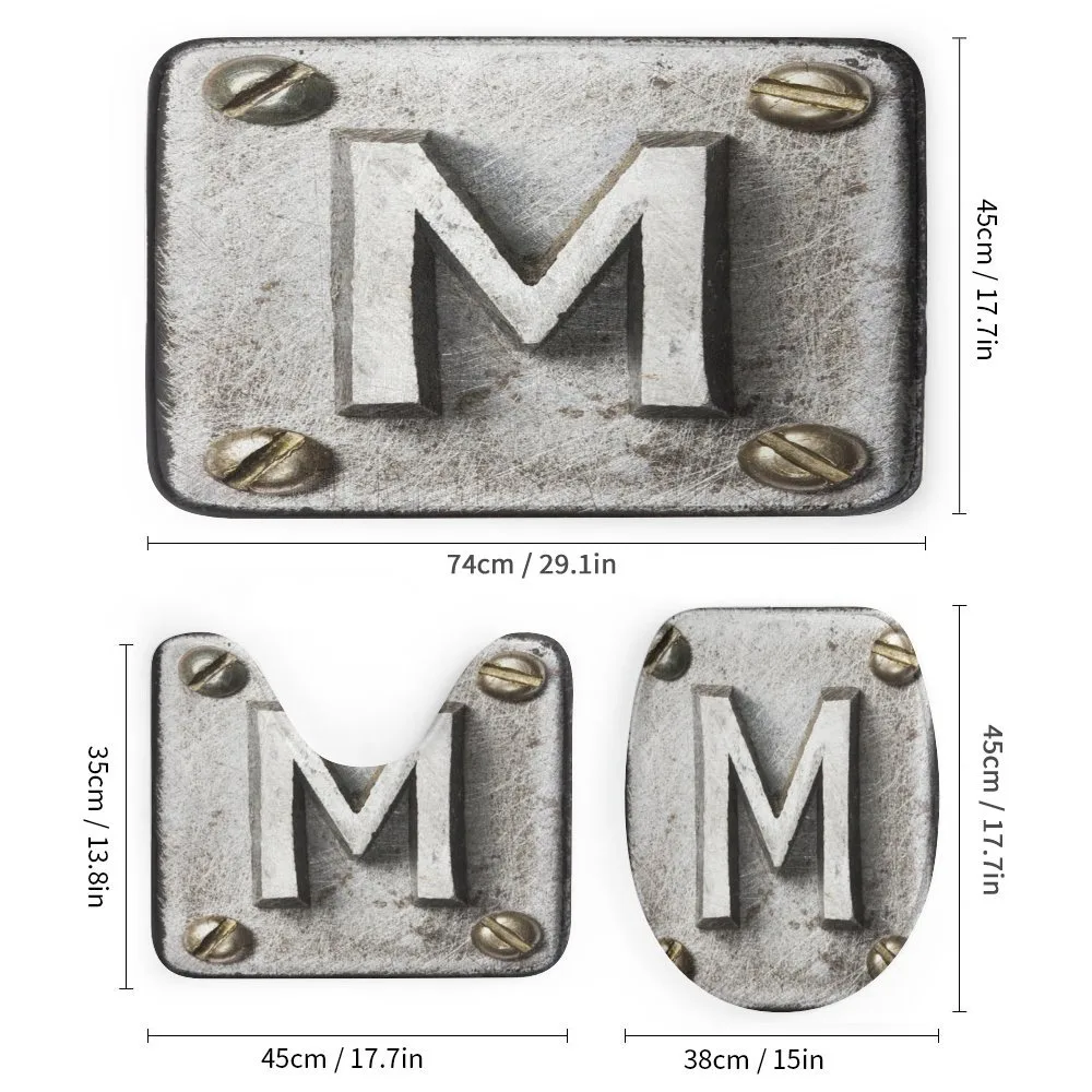 Steel Typeset Grunge — Detail 1