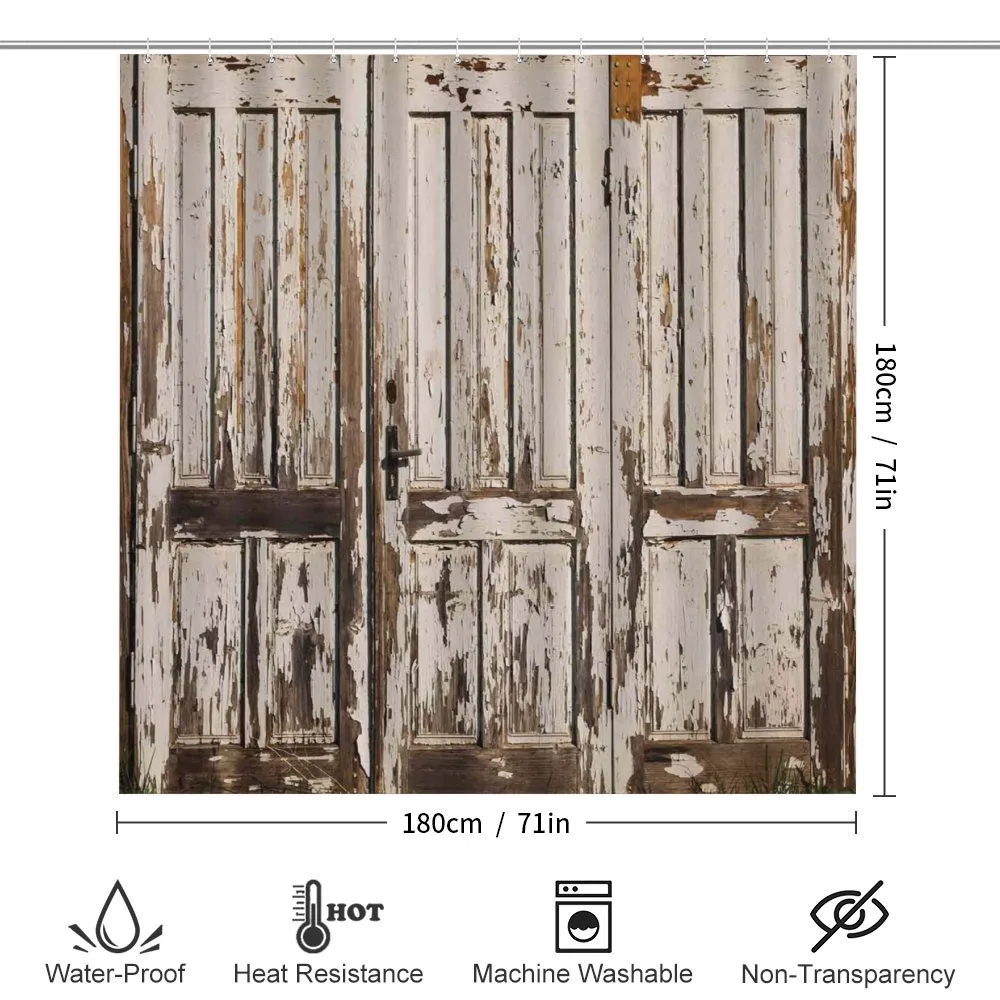 Vertical Rustic Planks — Detail 2