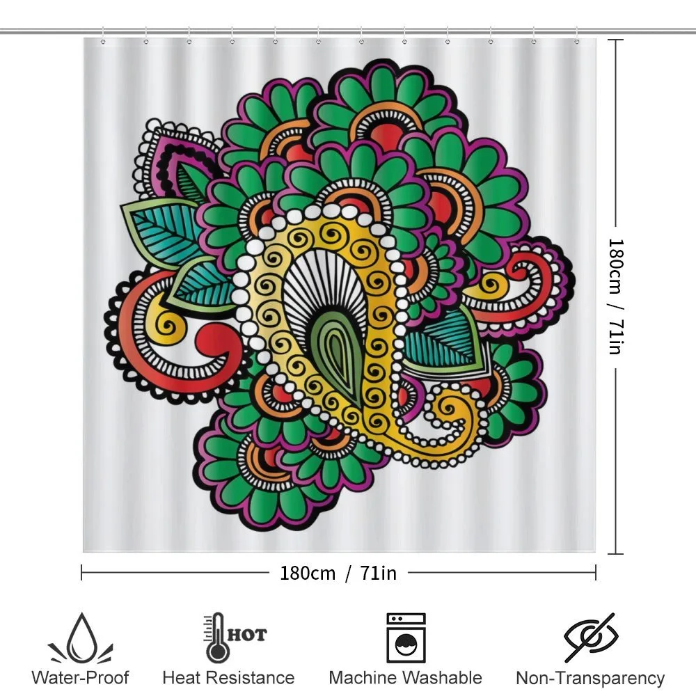 Vivid Colored Pattern Art — Detail 2