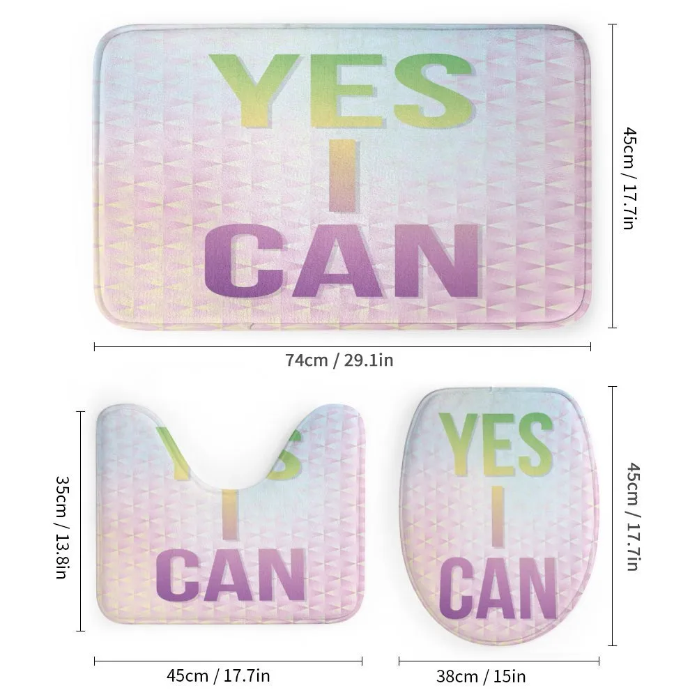 Yes I Can Words — Detail 1