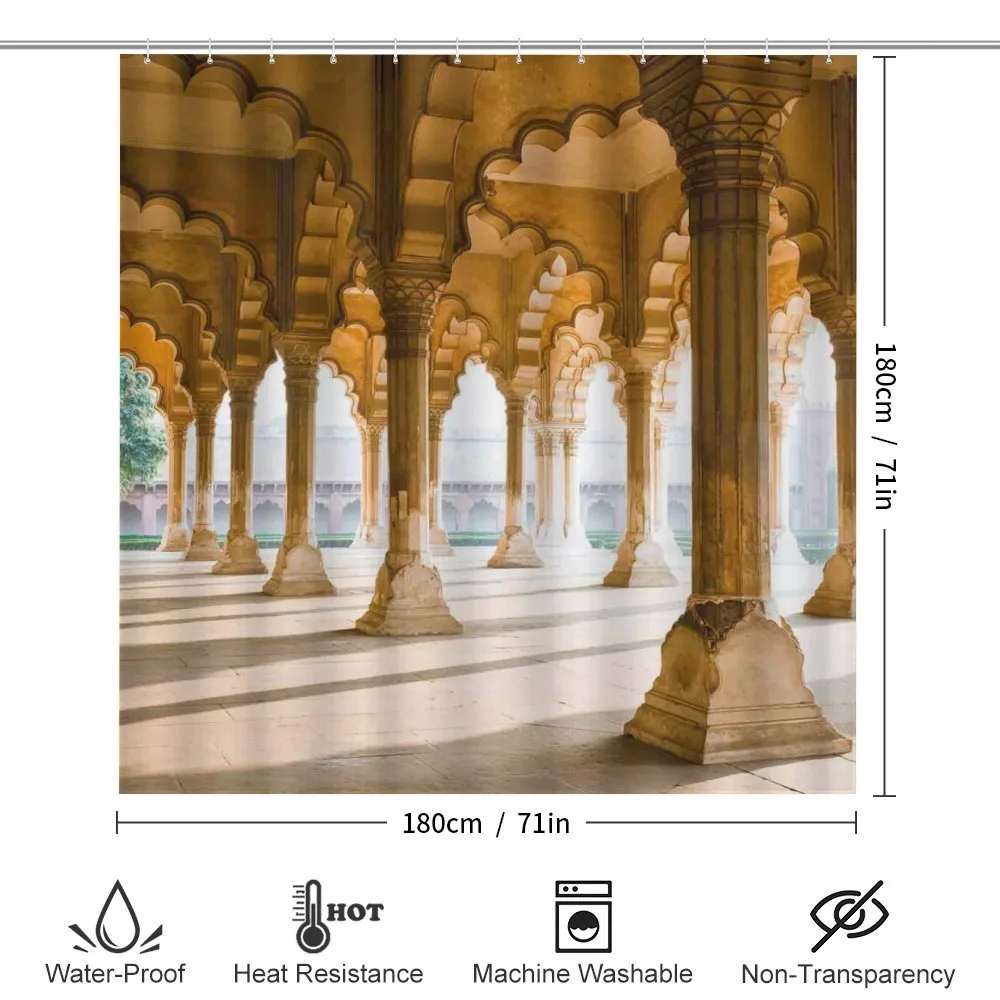 Agra Fort Pillar — Detail 2