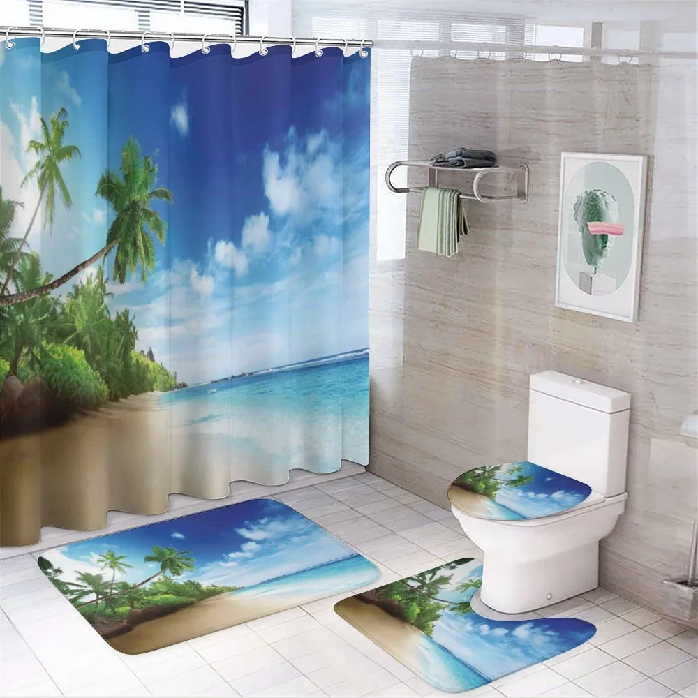 Beach Sunset and Waves — Your design