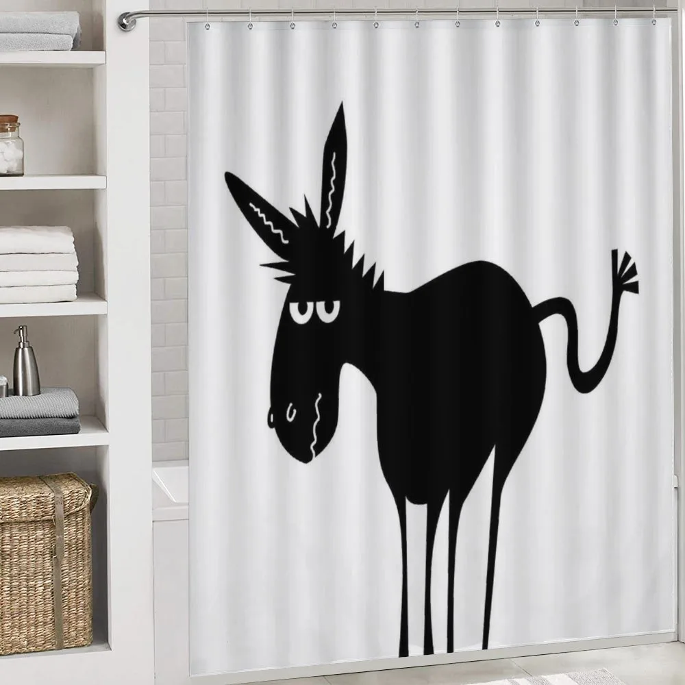 Black Fun Mascot Silhouette — Detail 4