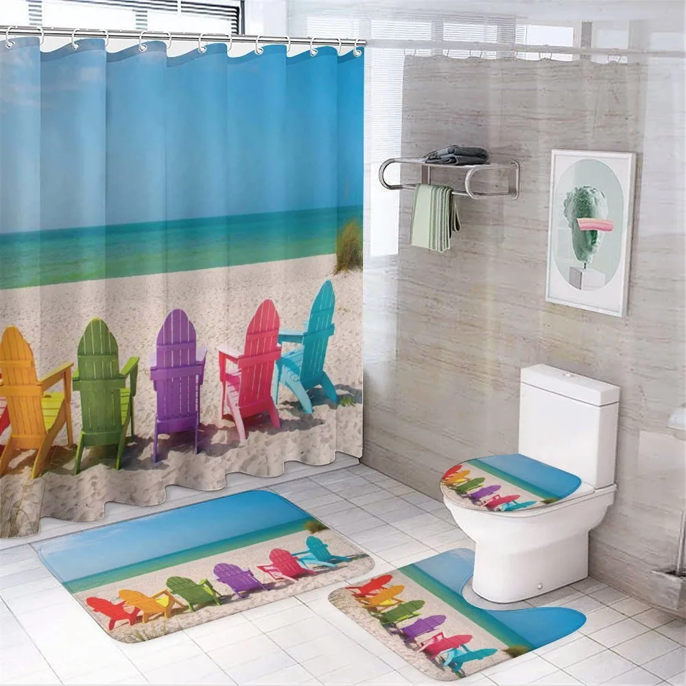 Colorful Wooden Deckchairs — Your design