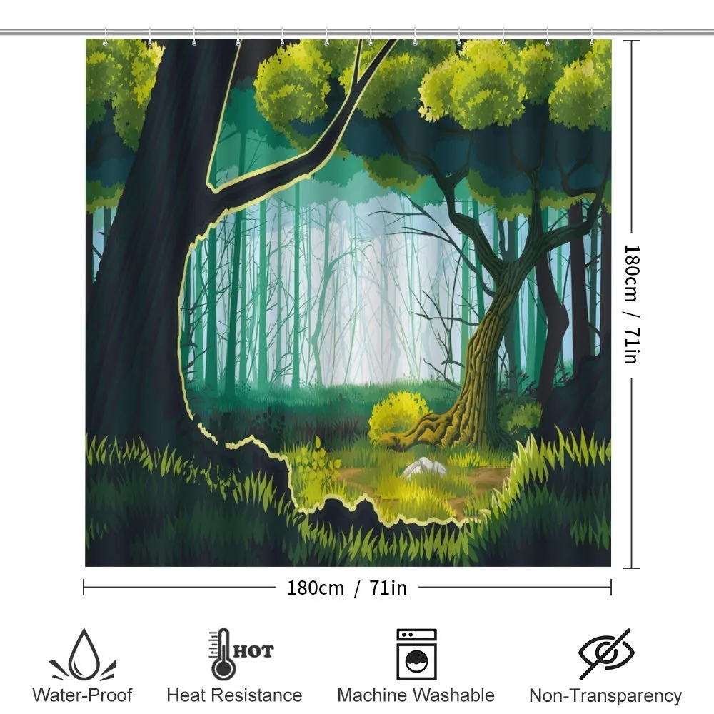 Forest View Outdoor Scene — Detail 2