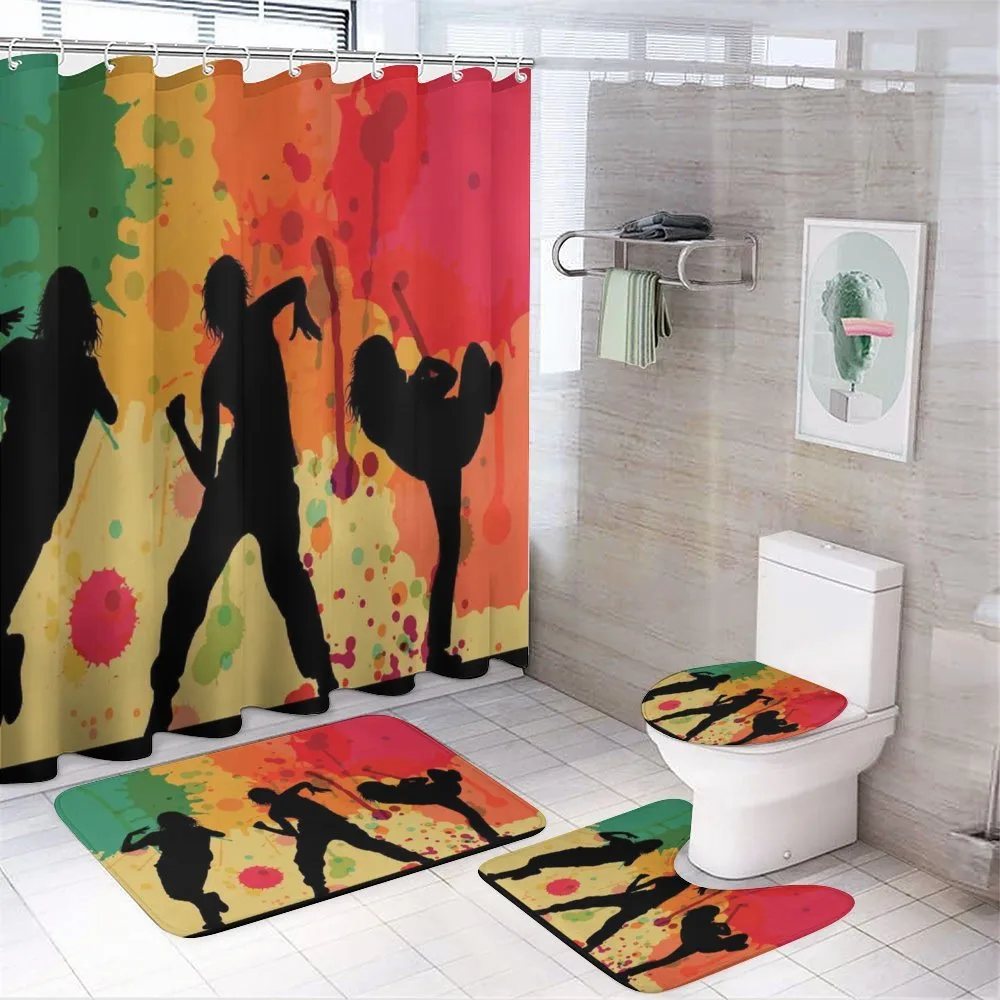 Girl Dancers Silhouette — Your design