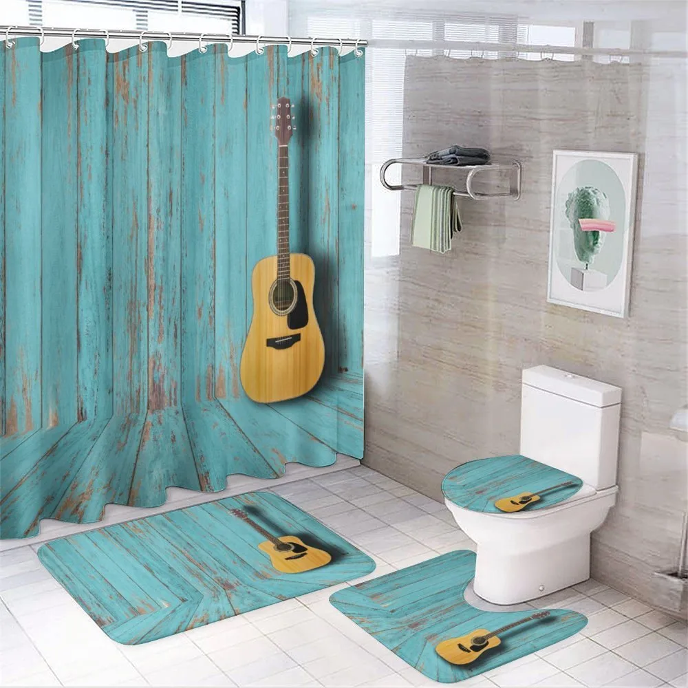 Guitar and Vintage Wall — Your design