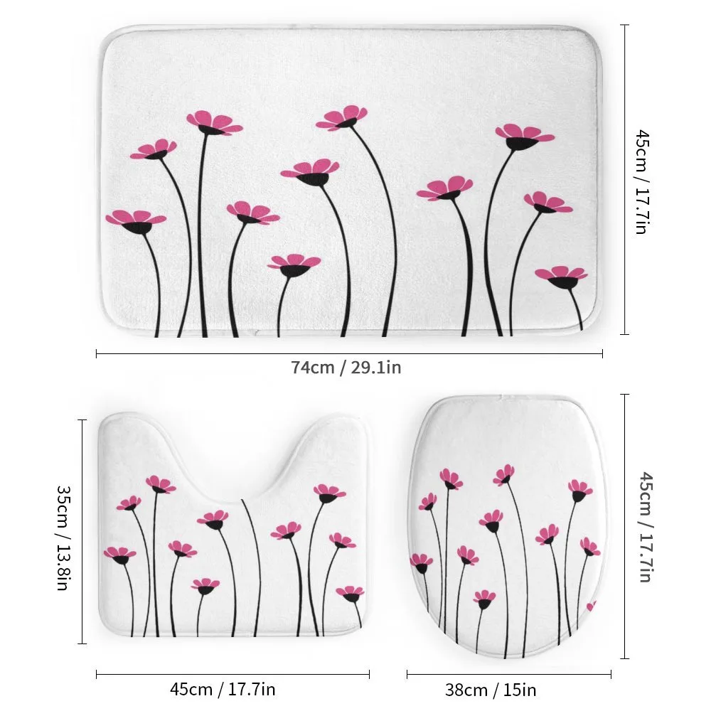 Pink Daisy Blossoms — Detail 1