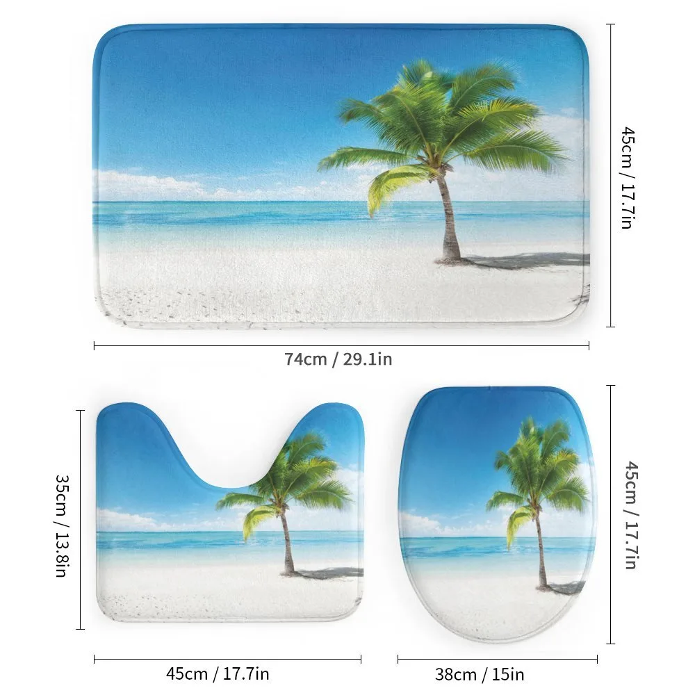 Sea Ocean Palm Trees — Detail 1