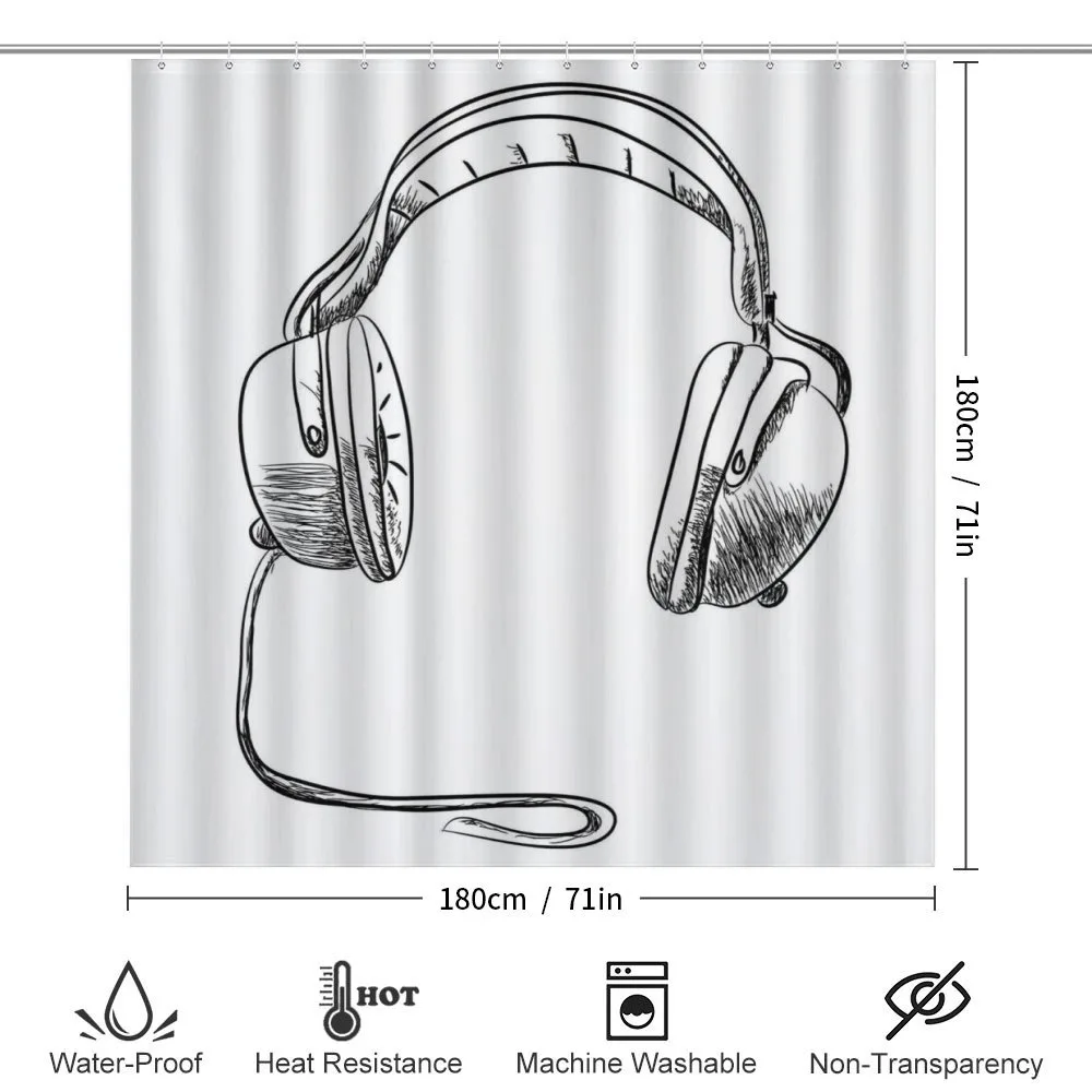 Sketchy DJ Headphones — Detail 2