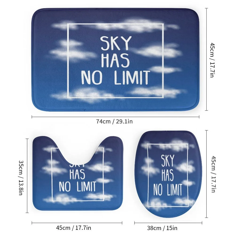 Sky Has No Limit Square Frame — Detail 1
