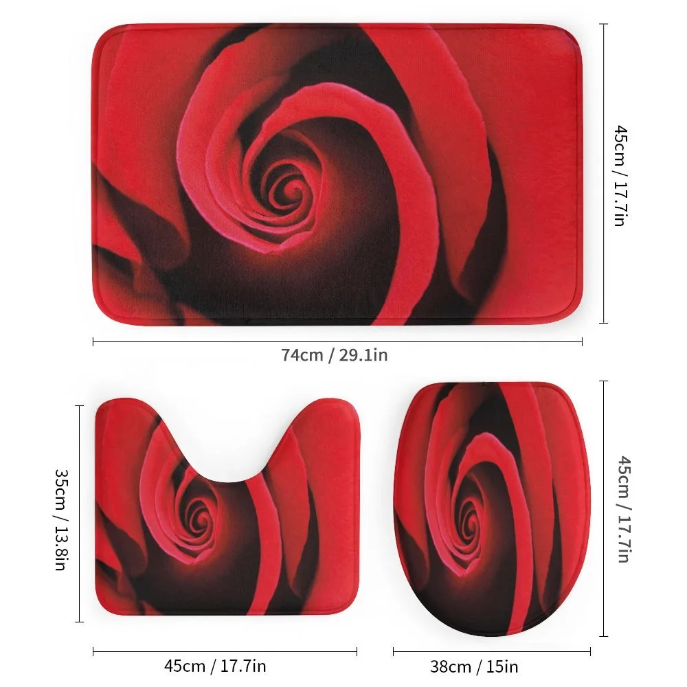Swirled Petals Red Blossom — Detail 1