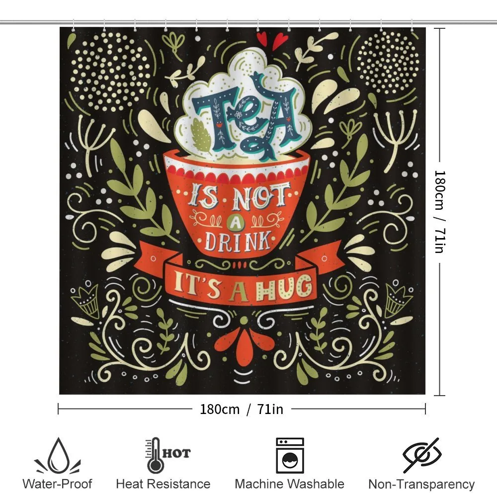 Tea is not a Drink Its a Hug — Detail 2