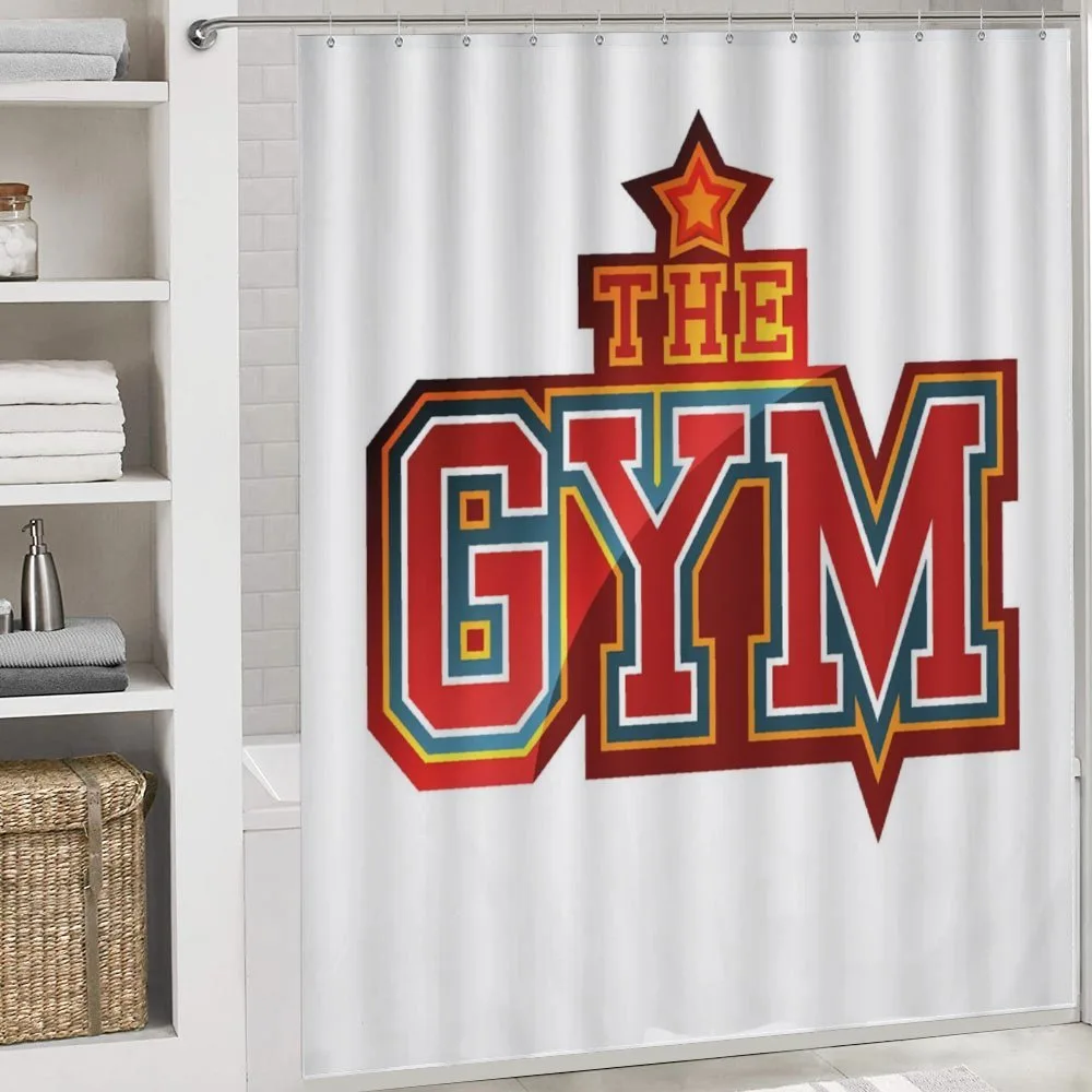 Vibrant Gym Sign Star — Detail 4