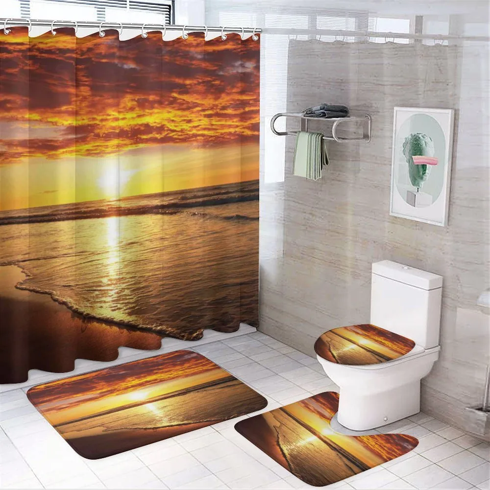 Beach Sunset Coast — Your design