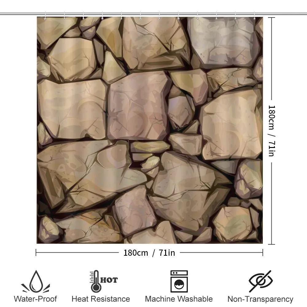 Cottage Stone Wall — Detail 2